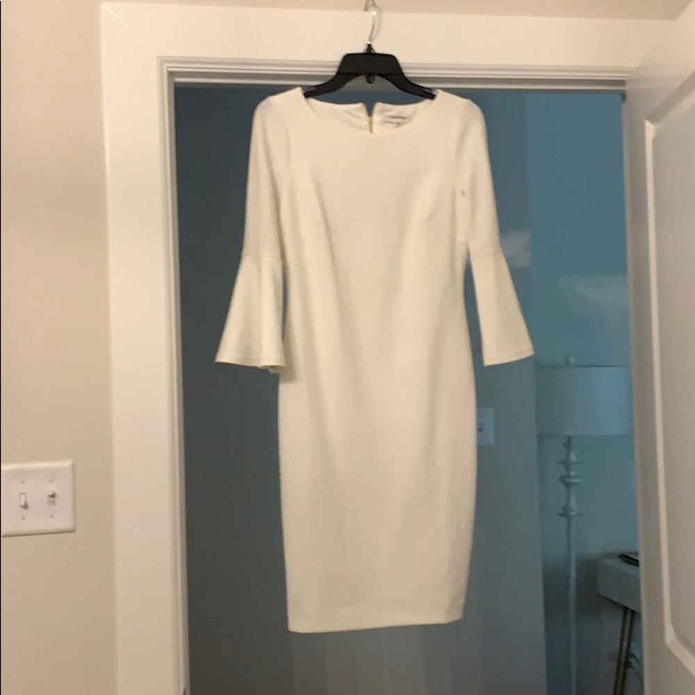 Calvin Klein white dress